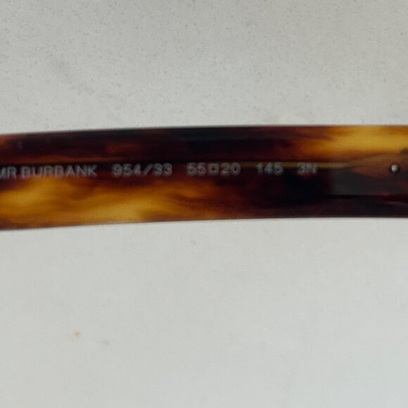 RAYBAN Mr Burbank RB2283 Sunglasses Tortoise Shell Frames Brown Lenses *NICE* - Picture 9 of 9